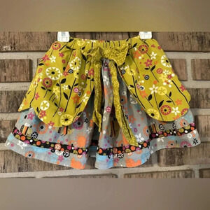 Girls Jelly the Pug Skirt Size 6 EUC